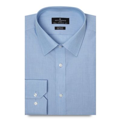 Jeff Banks Designer light blue tailored fit shirt